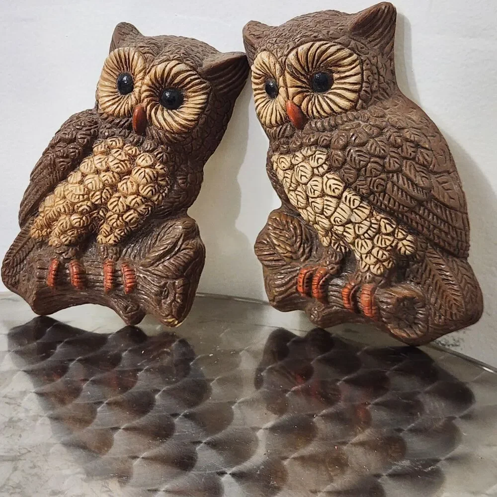 Homco vintage owl